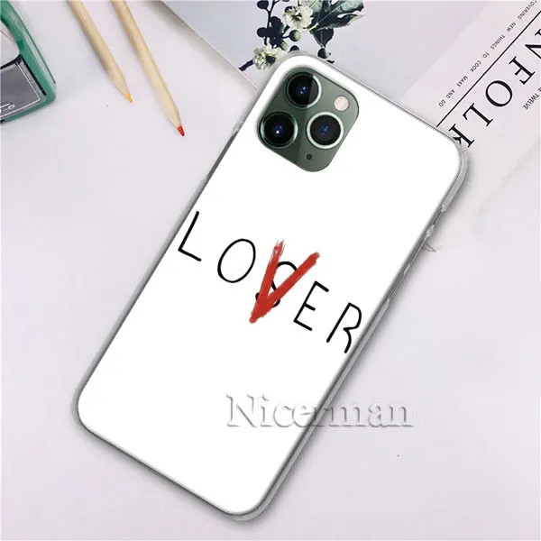 H07 Чехол для телефона Movie It lossers Club Lover для Apple iPhone X, XR, XS, 11 Pro, Max, 7, 8, 6, 6s Plus, 5 5S, Жесткий Чехол - Цвет: H07