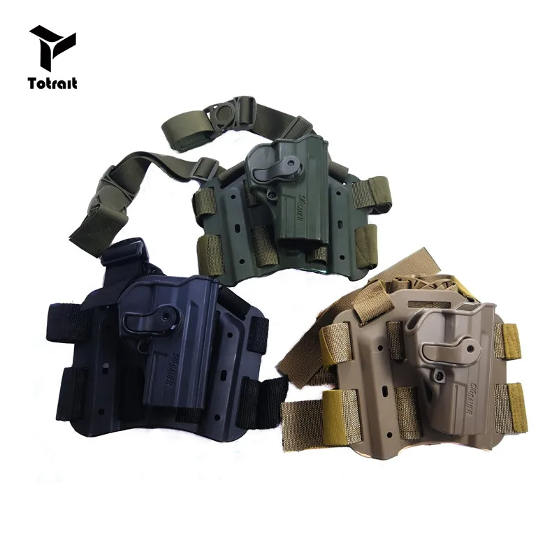 Тактическая кобура для пистолета Sig Sauer outdoor Drop Leg CQC Кобура Регулируемая