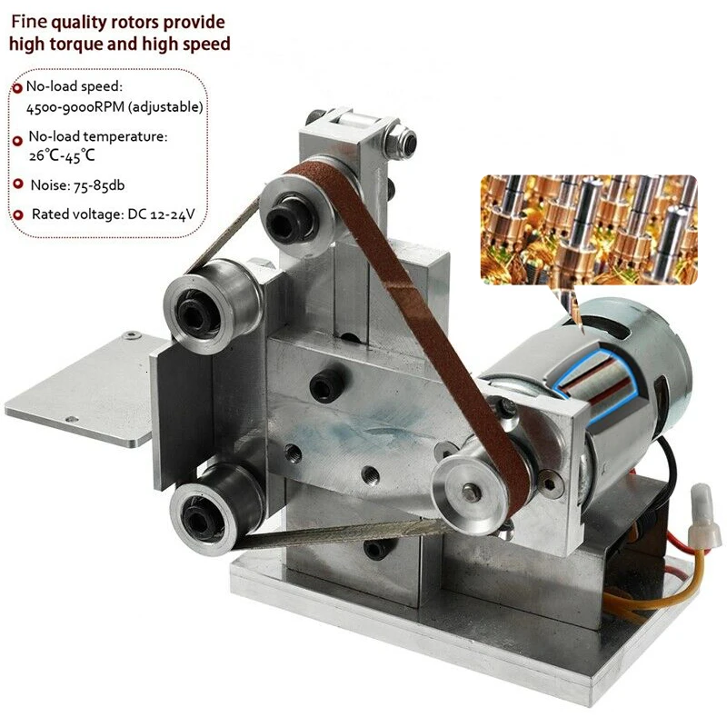 

EU US Small Mini Belt Machine DIY Polishing Machine Grinding Machine Fixed Angle Sharpening Machine Blade Machine Belt Machine