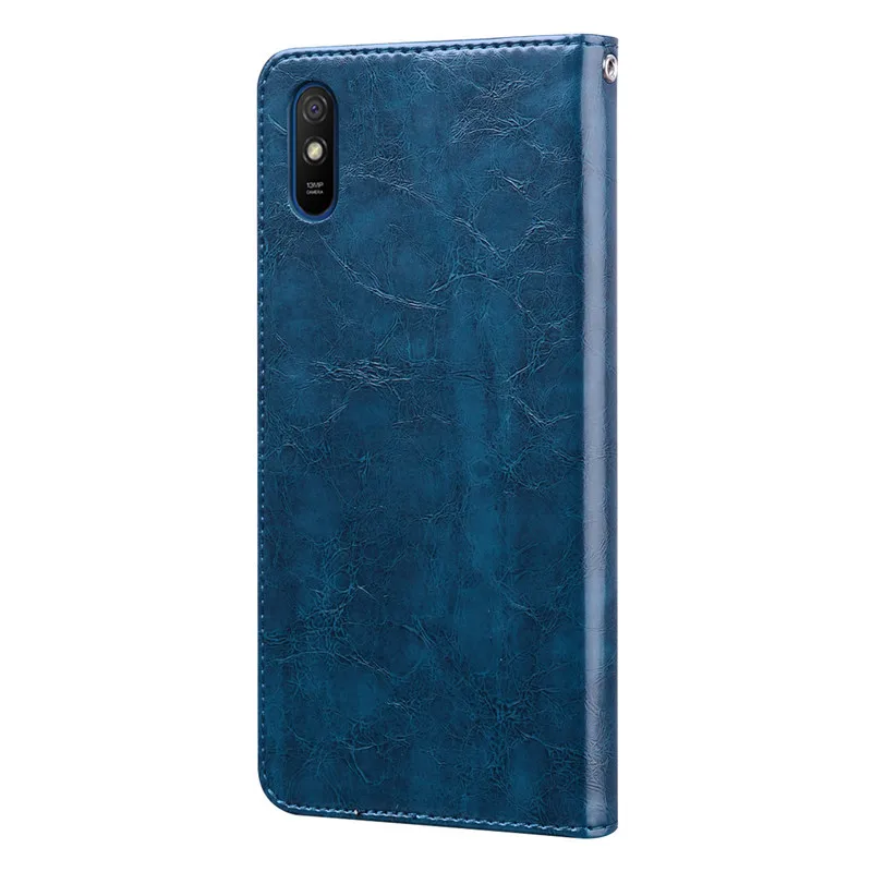 Bao da lật sang trọng chất lượng cao dành cho Xiaomi Redmi 9A Ốp lưng Redmi 9A 9 A Wallet Flip Case cho Xiaomi Redmi 9A Cover Coque