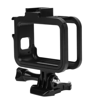 

Aluminum Alloy Protective Frame Case Cover with Dual Cold Shoe Mount for GoPro Hero 8 Action Camera Accessories