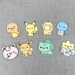 Imán de refrigerador de dibujos animados de Pokémon, artículos creativos para el hogar, periféricos de animación de Pokemon, regalos exquisitos de Navidad