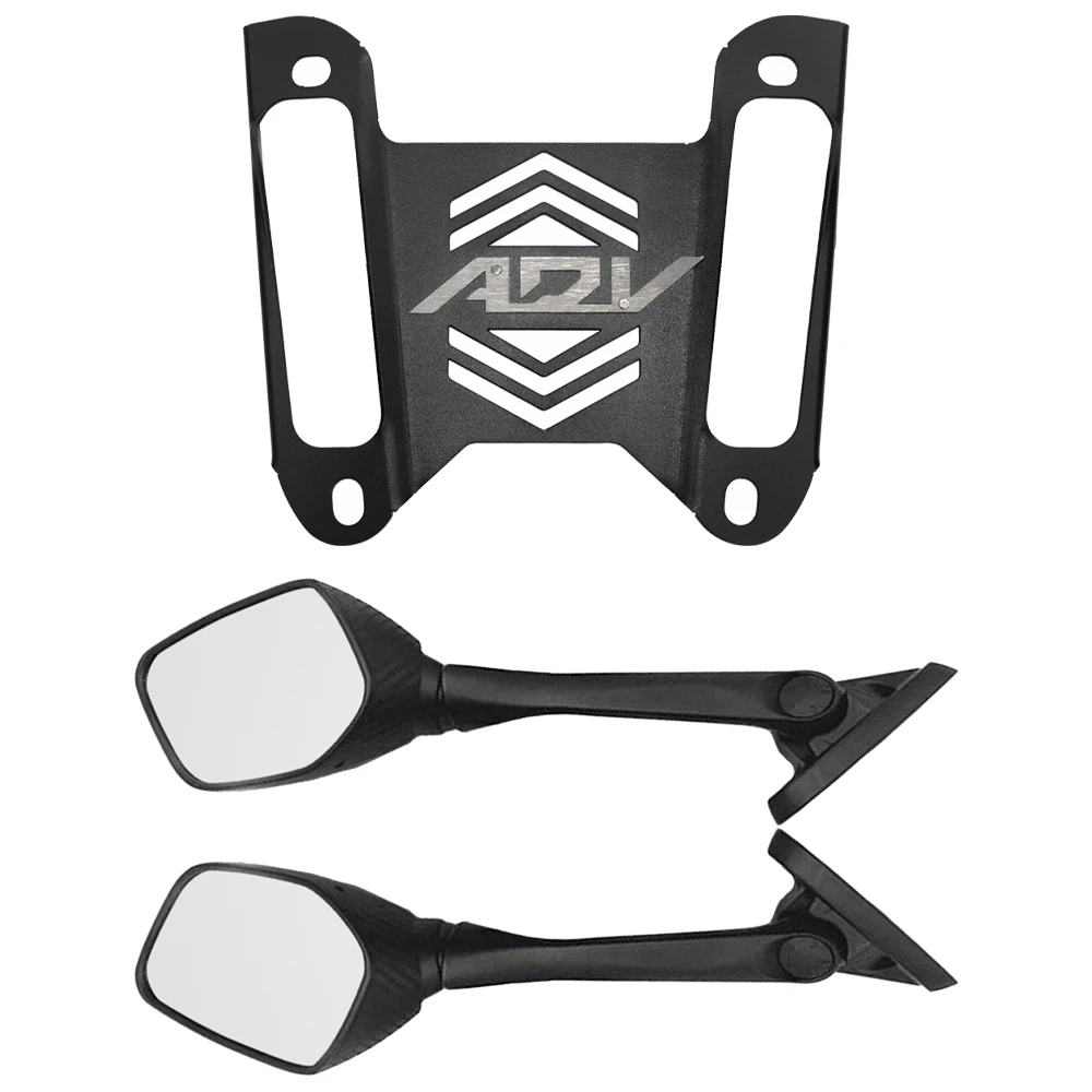 Mtkraching аксессуары для мотоциклов adv 150 2019 2020 переднее зеркало заднего