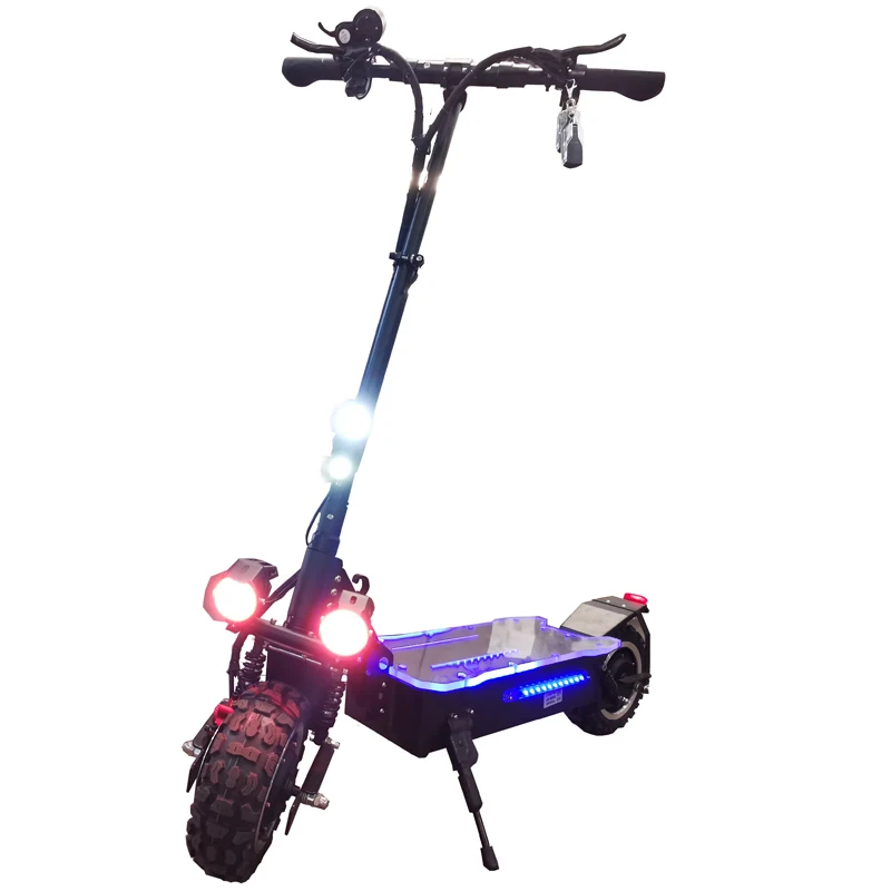 

kk4s Cheap 11inch fat tire foldable fast electric scooter kk4s 3200w 30AH with long range 80km