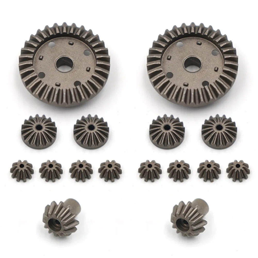 

RC Car Gear Set 12T Motor Driving Gear 30T Differential Gear 12T 24T Differential Planet Gear Upgraded Metal RC Car Accessories