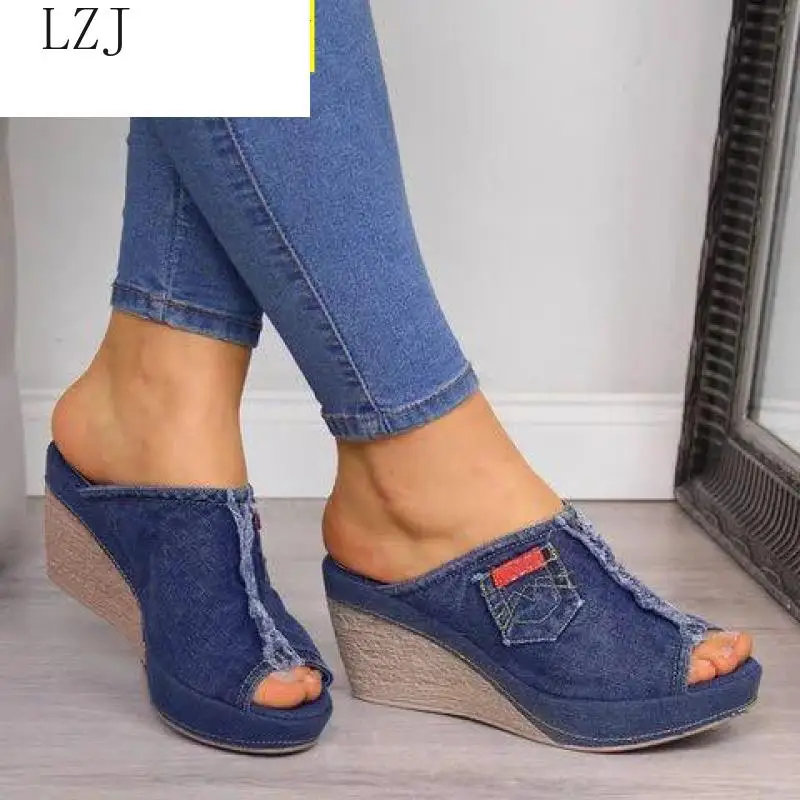 Women Sandals New Female Shoes Woman Summer Wedge Comfortable Ladies