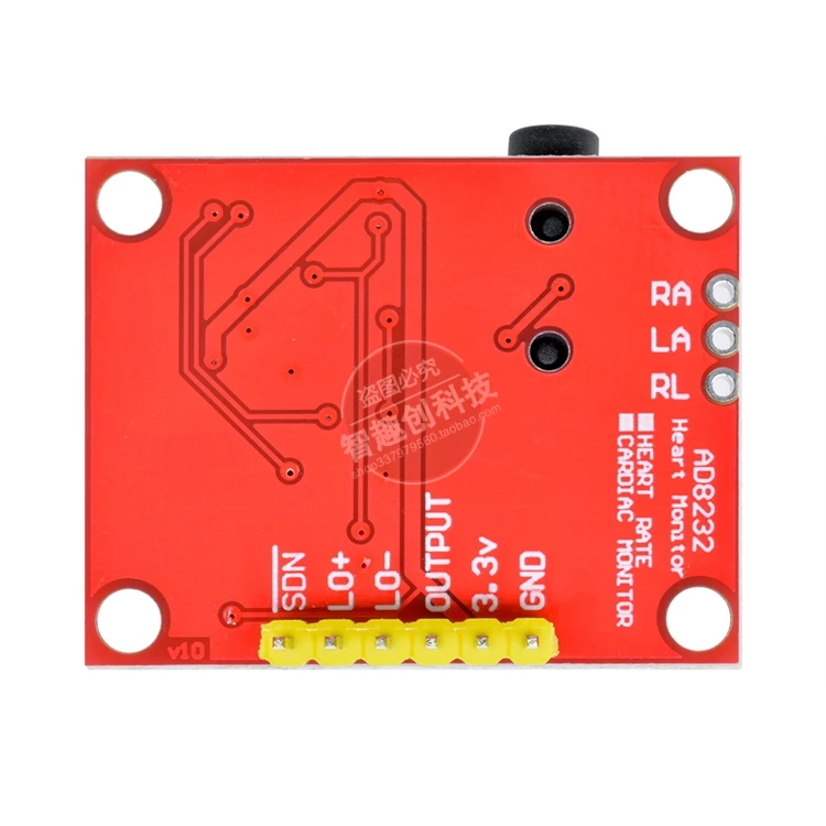 

AD8232 Module ECG Measurement Pulse Heart Rate Monitor ECG Sensor Module