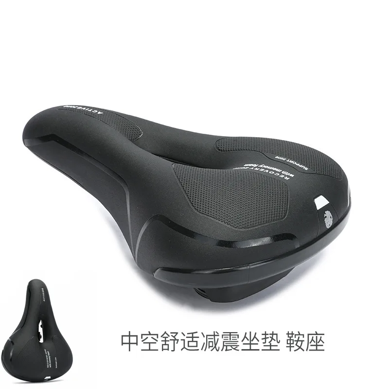 

Bicycle Cushion Saddle Mountain Bike Seat Cushion Soft Big Butt Comfortable Thick Memory Sponge Car Riding Supplies