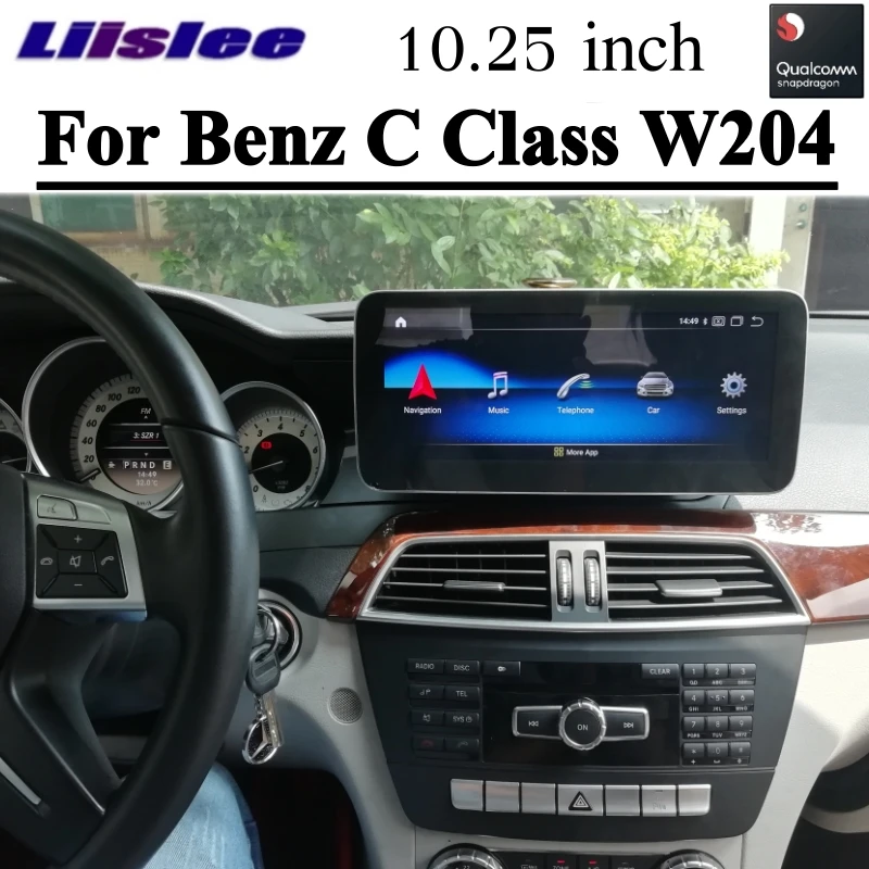 Автомобильный мультимедийный gps аудио радио для Mercedes Benz MB C Class W204 2011 2012 2013 беспроводной CarPlay NTG навигация NAVI