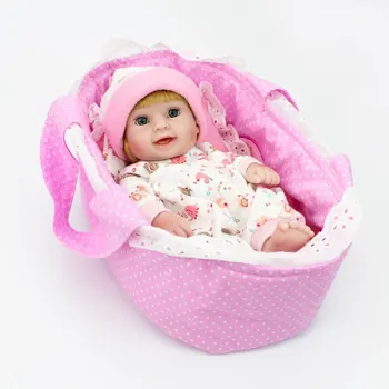 

10 Inch Mini Silicone Reborn Baby Dolls Realistic Reborn Babies Adorable Baby Doll Toys For Children Birthday Christmas Gift