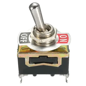

5Pcs x SPST 2Pin Heavy 15A 250V ON/OFFWaterproof Rocker Toggle Switch Boot Lowest Price