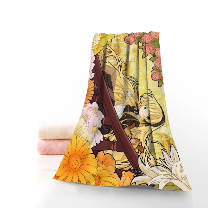 Gosick Towel Printed Cotton Face/Bath Towels Microfiber Fabric For Kids Men Women Shower Towels 70X140cm