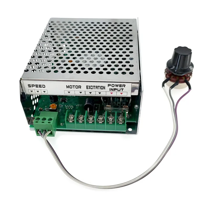 110V 220V WK622 6A Скорость регулятор PWM для двигателя постоянного тока Управление
