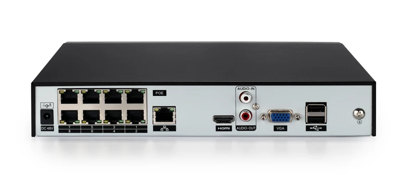8MP IP Camera Remote Control Hi3536C Xmeye H.265+ 8mp 4K 8CH 8 Channel 48V POE Onvif CCTV NVR picture 02