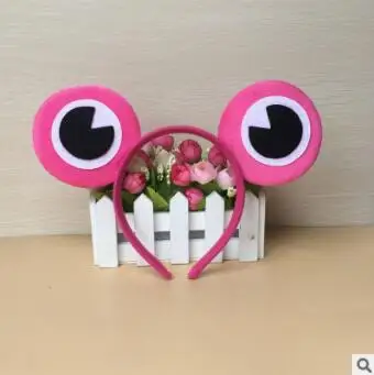 3 60 шт./лот DIY простой мульти ткань лягушка кошачьи уши повязки на голову детские повязки на голову Инструменты для укладки волос аксессуары HA1744 - Цвет: 3