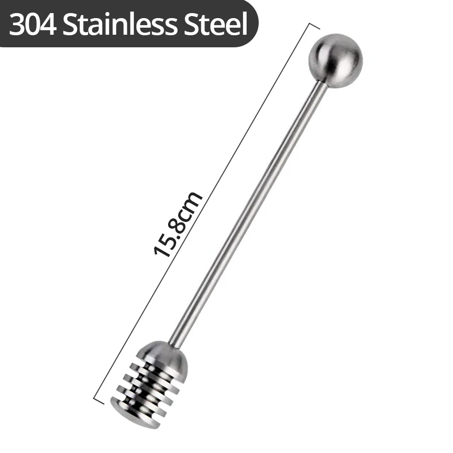 Home & Kitchen ,LGDehome Honey and Syrup Dipper Stick Server Honey