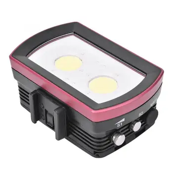 

ringlight Seafrogs SL-21 40m/130ft LED Diving Fill Light 7000-7500K Battery Charger AC100-240V phone light US