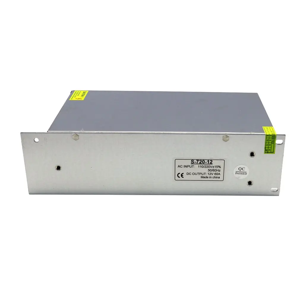 

Switching Power Supply 12V 10A 15A 20A 30A 40A 50A 60A 100W 120W 150W 200W 240W 350W 500W 600W 720W 800W 1000W for Led Lights