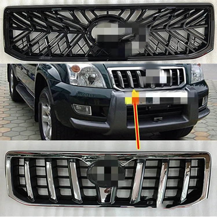 Передний бампер решетка радиатора для Toyota Land Cruiser 120 Prado LC120 FJ120 2700 4000 2003-2009 |