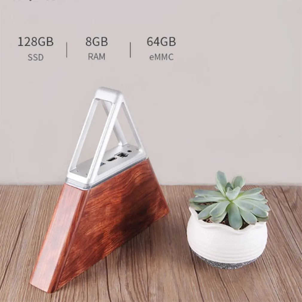 Martrea Angle AA-B4 DIY Mini PC Intel Apollo Lake N3450 Windows10 64GB EMMC 128GB SSD Bluetooth 4.0 TV Box 2019 for TV Computer-3