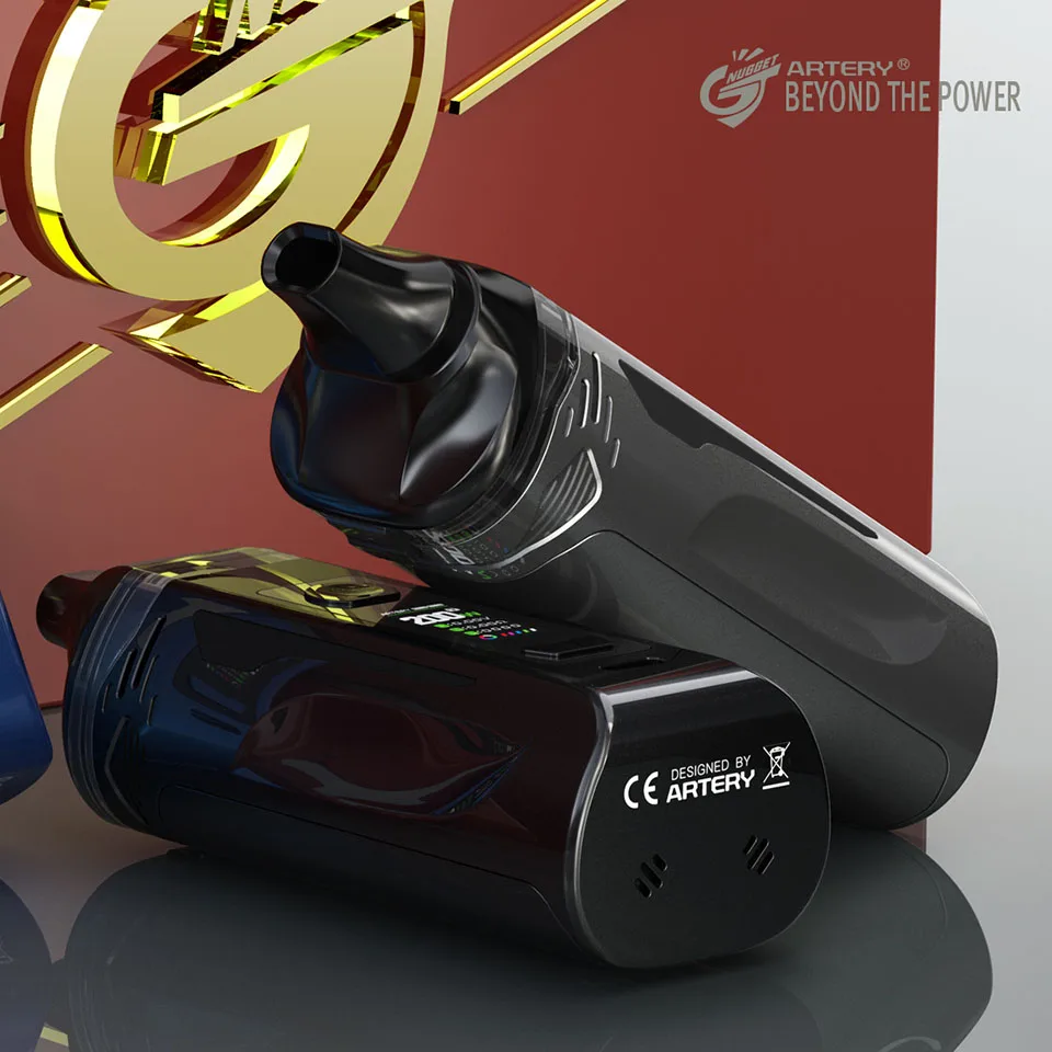 Оригинальный картридж Artery Nugget GT Vape Pod Mod 200 Вт 8 мл 0 96 дюйма экран RBA испаритель