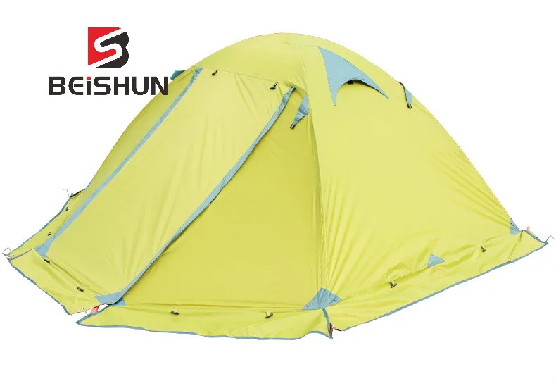 Наружные палатки алюминиевые палки Кемпинг палатки двойной дождевой шторм Кемпинг палатки
