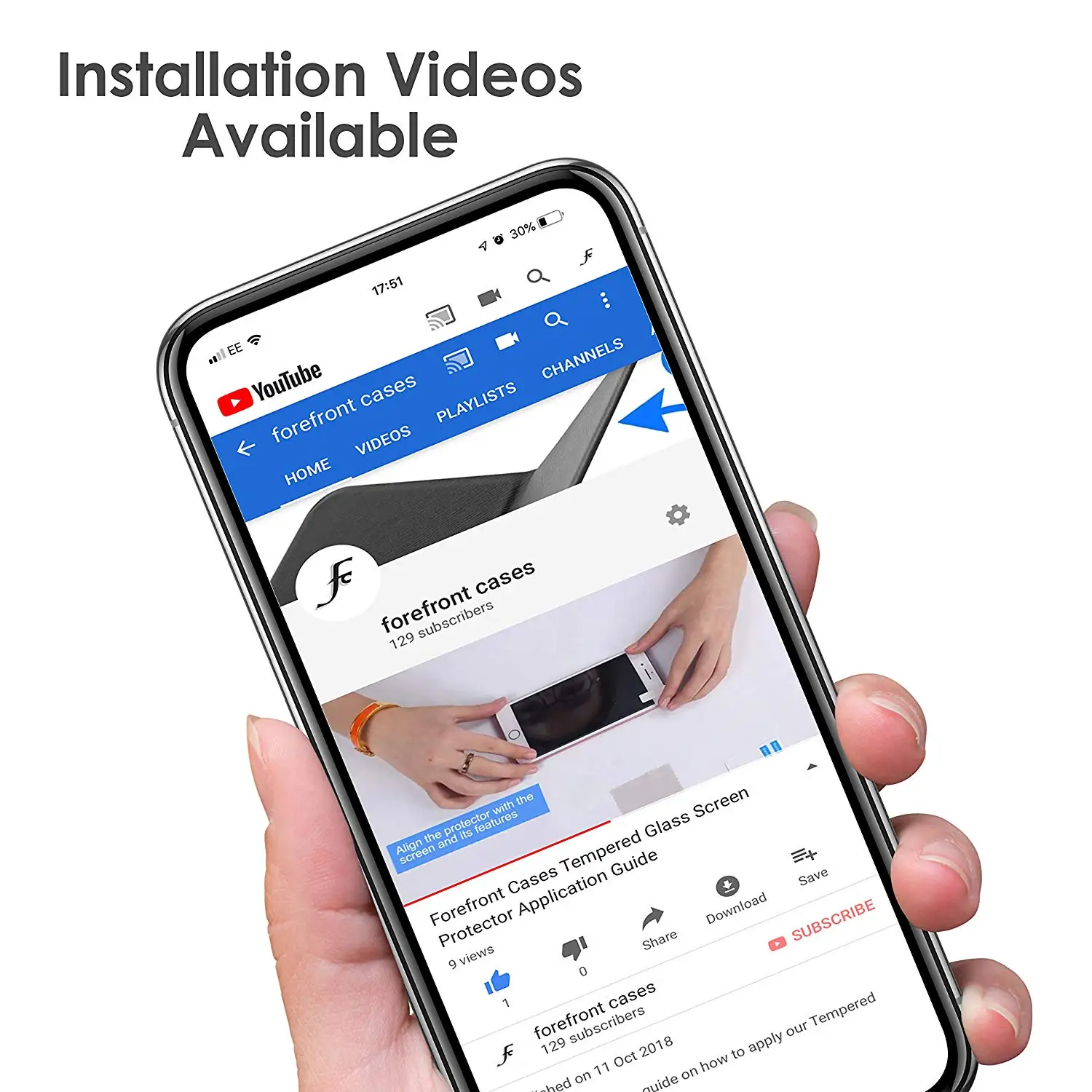 Закаленное стекло для Oukitel c17 pro защита экрана 2.5D 9H Премиум c17pro защитная