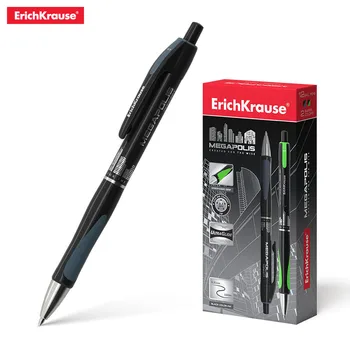

Ballpoint Pens Erich Krause 31 Ручка шариковая автоматическая ErichKrause® MEGAPOLIS Concept, цвет чернил синий (в коробке по 12 шт.)
