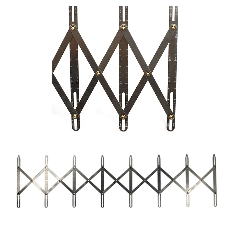 Luxury Buttonhole Spacer Expanding Crafting Guide Rule Sewing Gauge