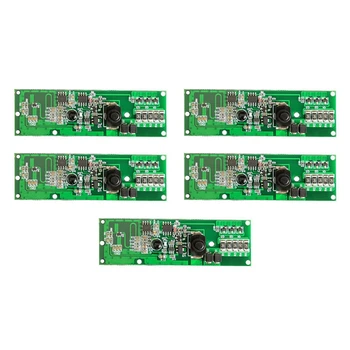 

2Pc Wireless Microwave Sensor Module DC 3.7V 20W 30S Delay Switch Solar Controller Light Control