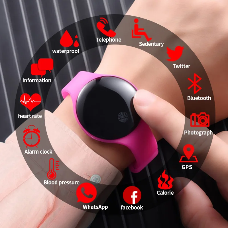 Умный Браслет H8 с сенсорным экраном спортивные часы кровяное давление браслет