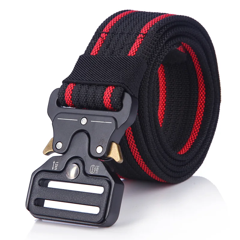 

Tactical Belts Nylon Military Army Waist Belt with Metal Buckle Adjustable Heavy Duty Training Gear Hunting Belt Accessories