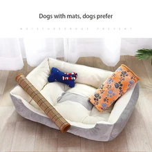 Мягкий собачий кровать мягкий материал собака осень и зима теплое гнездо домик для кошки согревающий дом для спящей собаки