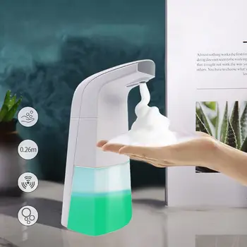 

250ml Intelligent Automatic Foaming Hand Washer Liquid Soap Dispenser Infrared Sensor Non-Contact Induction Device