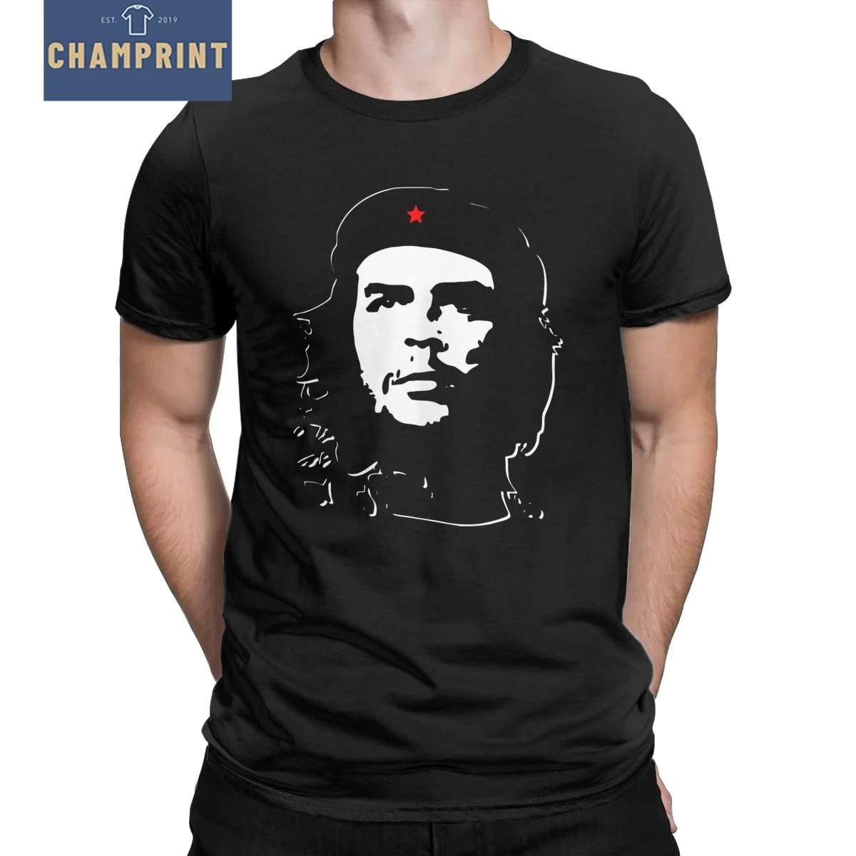 Che Guevara T Shirt Celebrity Basic 100 Percent Cotton T-Shirt Big Print  Tshirt Male - AliExpress