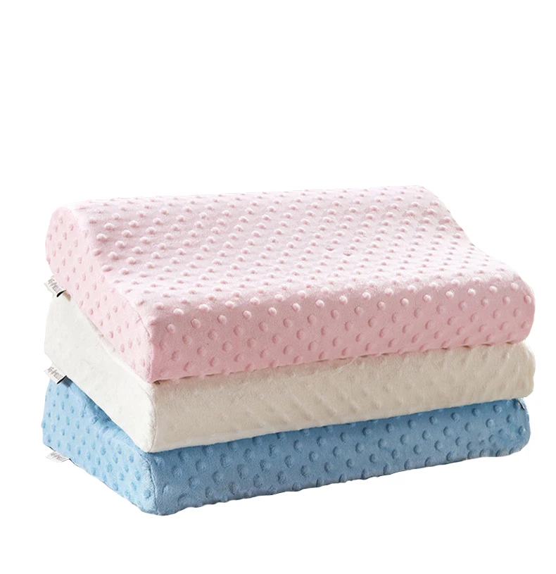 

Pillow For Sleeping Solid Color Memory Foam Pillow Super Soft Pillow With Memory Effect BE47101