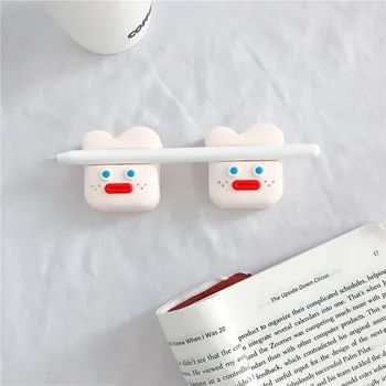 

Fashion Cute Cartoon Silicone Bracket For Apple Pencil 1/2 Cartoon Multi-function Desktop Pen Holder For iPad Tablet Touch Pen