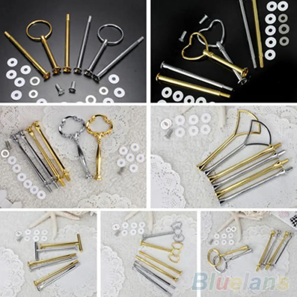 Multi- function 2 Or 3 Tier Plate Handle Tool Birthday Party Cake Stand Baking Decorating Tools Kitchen Utensils | Дом и сад