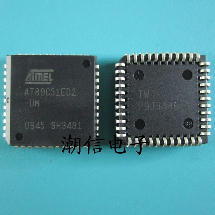 Бесплатная доставка new100 % AT89C51ED2-UM PLCC-44
