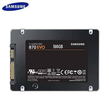 Samsung Original SSD 870 EVO 1TB Internal Solid State Disk Hard Drive 500GB High Speed 560mb/s 2.5" For Laptop Desktop 1