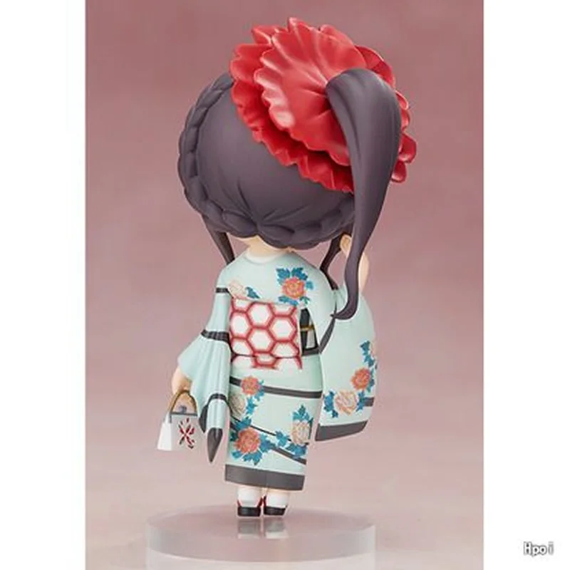 10 см Nendoroid Fate/Stay Night Unlimited Blade Works Saber Tohsaka Rin кимоно ver ПВХ фигурка Коллекционная игрушка кукла