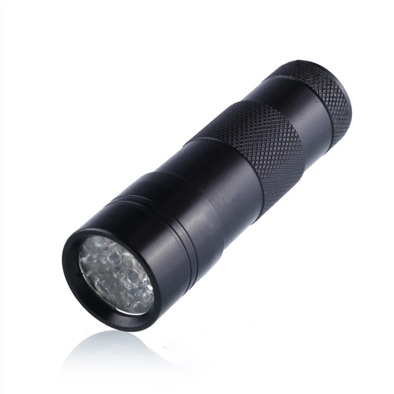 High quality 51LED UV Light 395-400nm LED UV Flashlight torch light lamp safety UV detection AAA battery