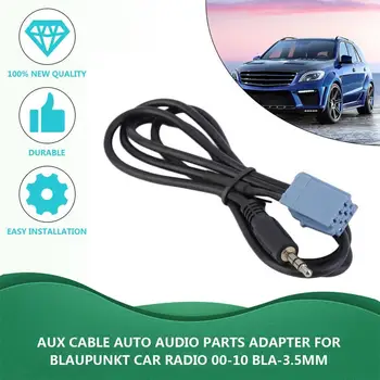 

New Aux Cable Auto Audio Adapter Parts Audio For Blaupunkt Car Radio 2000-2010 BLA-3.5MM.Cable Auto Audio Adapter