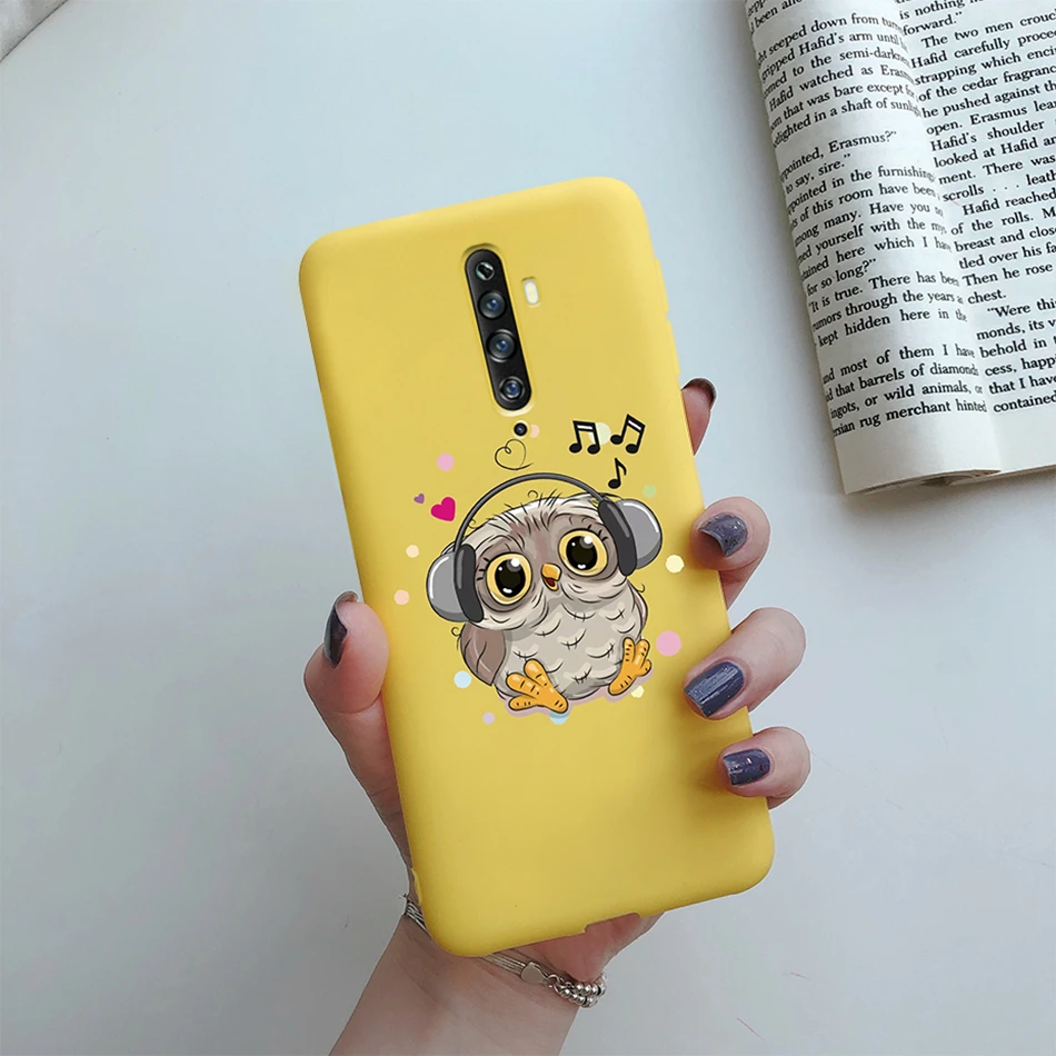 For Oppo Reno2 Reno2F Reno2Z Case Sunflower Cute Love Heart Silicone Cover Case For Oppo Reno 2Z 2F 2 F Z Phone Case TPU Bumper oppo mobile cover Cases For OPPO