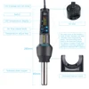 Portable hot air gun PG8018LCD  220V/EU 650W Adjustable Electronic Heat Hot Air Gun Desoldering Soldering Station IC SMD BGA 3