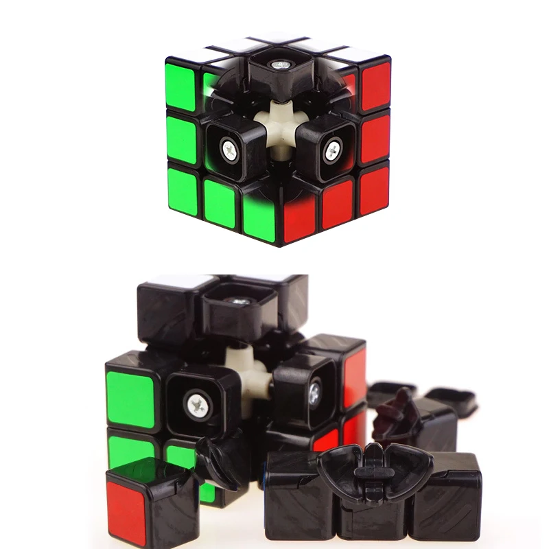 Shengshou Legend, магический куб, 3x3, профессиональный скоростной куб, ПВХ наклейки, белый, черный, головоломка, куб, игрушки для детей и взрослых