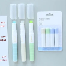 Autocollants de scellage, bâton de colle de couleur unie, à séchage rapide, mignon, en forme de stylo, pour bricolage, Scrapbooking, journal intime, enveloppe pour carnet de notes