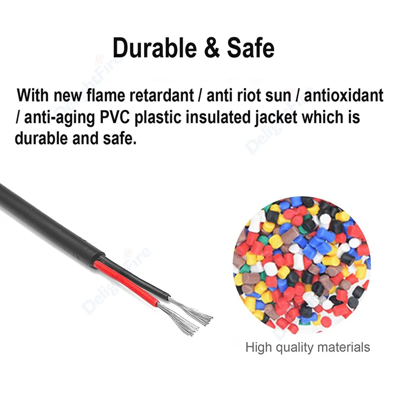 2 Pin Электрические провода луженая медная проволока автомобильный ...