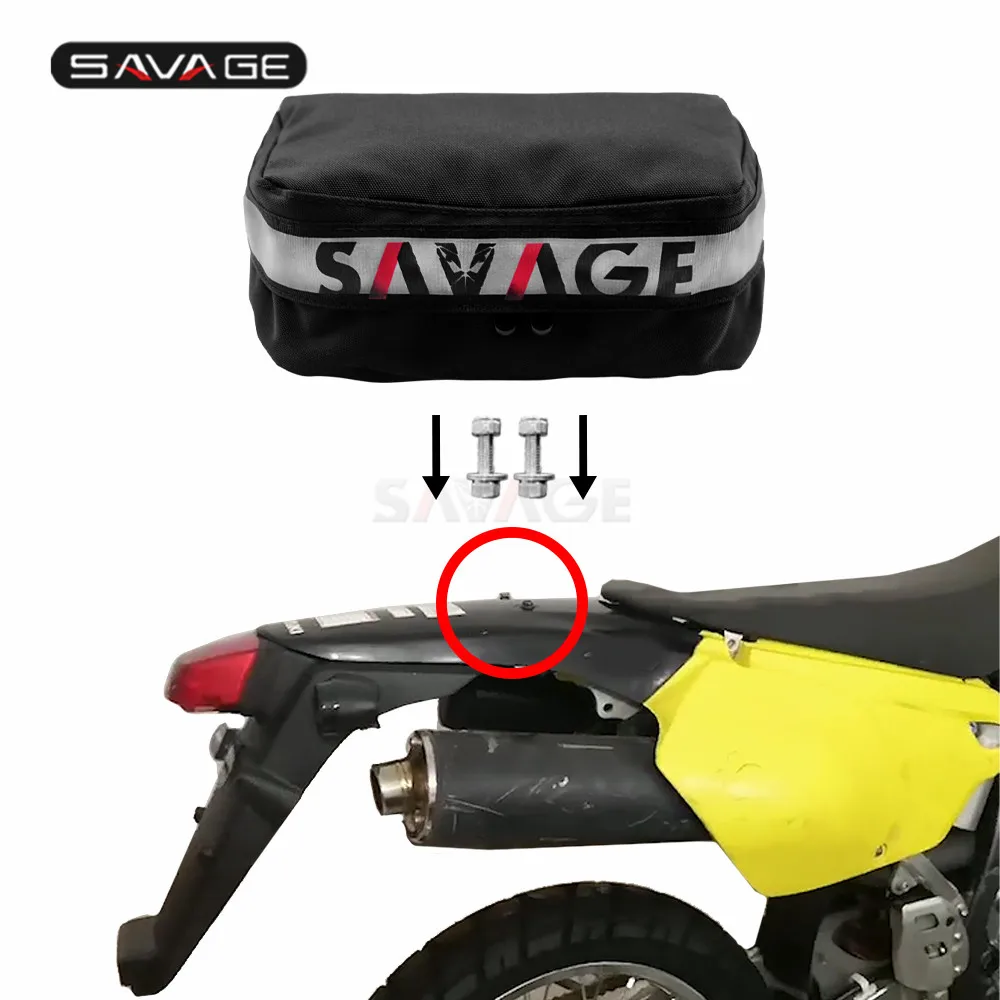 Motorcycle Rear Bag For Suzuki Drz 400 Sm 2005 2020 Drz400sm Dr Z 400 E S 2019 Package Waterproof Luggage Tail Accessories Aliexpress