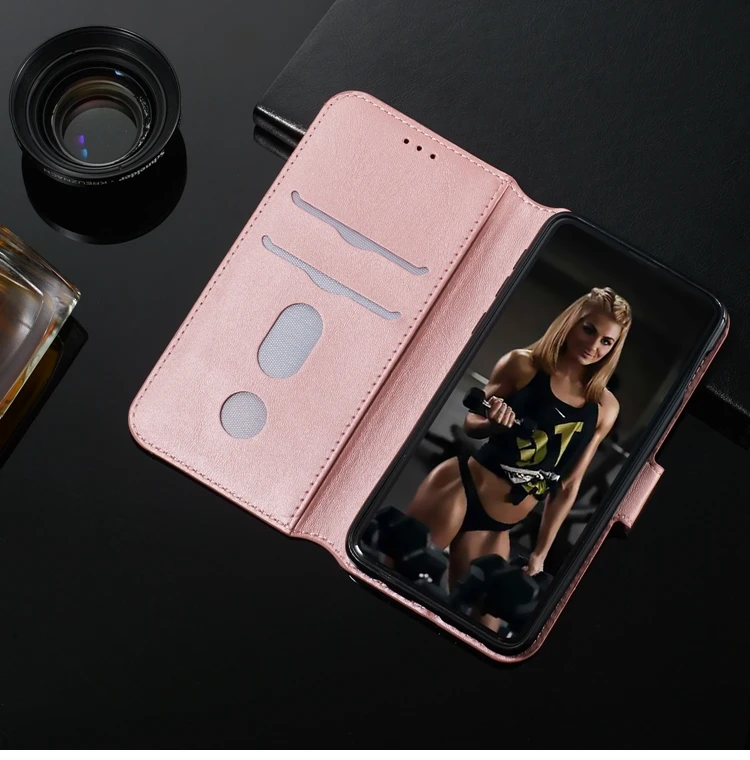 Кожаный флип-чехол для samsung Galaxy A6 A7 A8 A520 S10e S10 S9 S8 плюс S7 край J1 J5 J7 J3 J5 J7 J4 J6 плюс Чехол